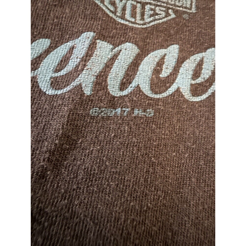 Harley-Davidson Black Jack Florence SC Pocket T-Shirt Size XXL 2XL Defect 2017 - Picture 7 of 7